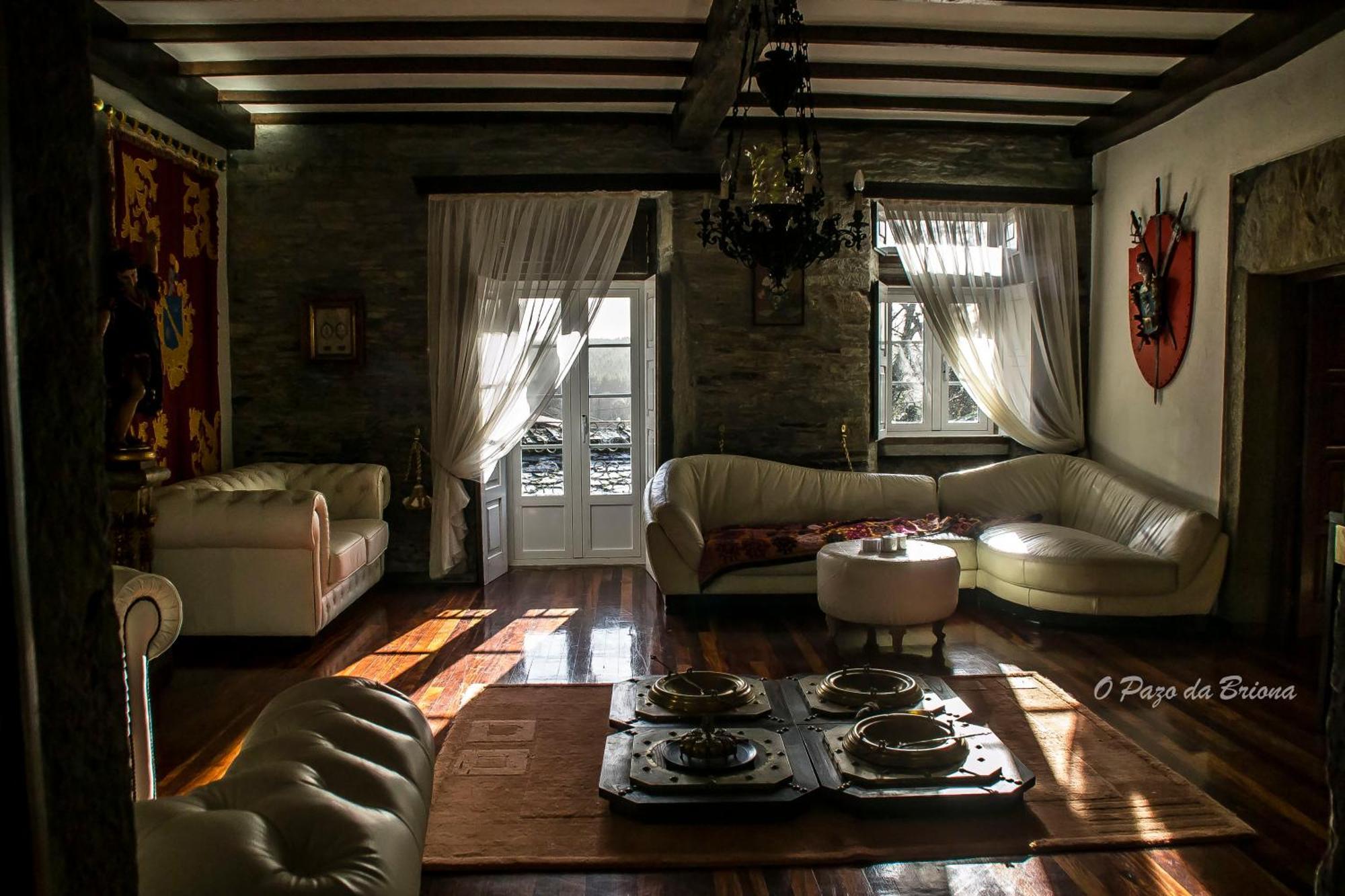 O Pazo Da Briona Apartman Arzúa Kültér fotó